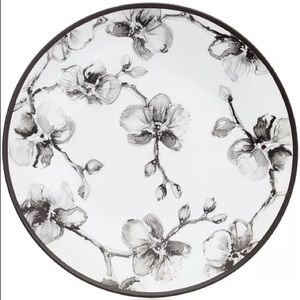 4 Michael Aram Salad Plates Black Orchid